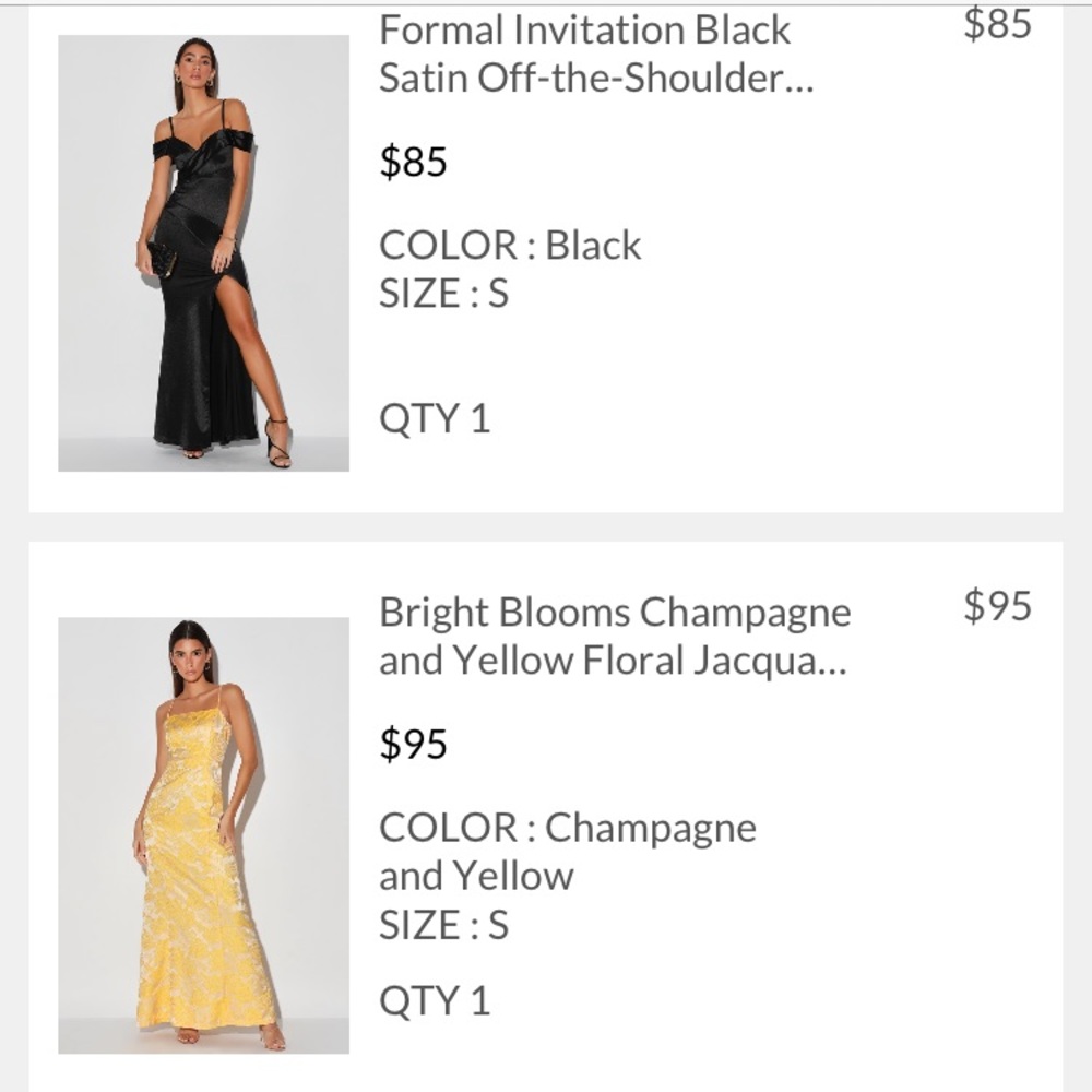 prom dress